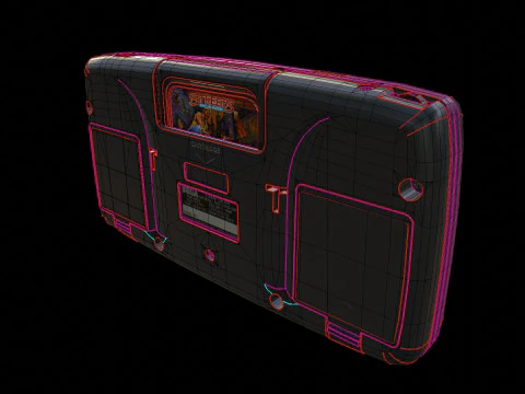 Sega Game Gear 3D Model
