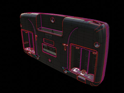 Sega Game Gear 3D Model