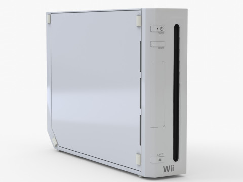 Nintendo Wii 3D 模型