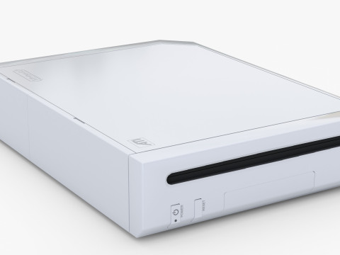 Nintendo Wii 3D 模型