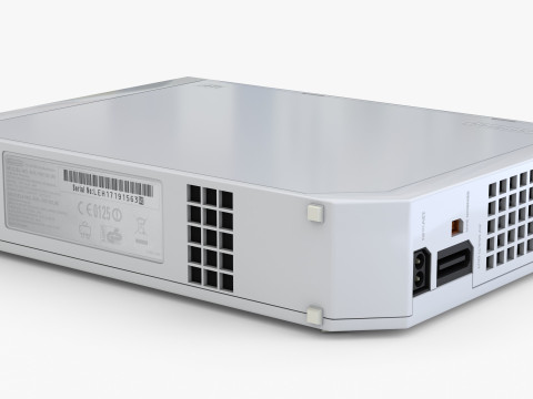 Nintendo Wii 3D 模型