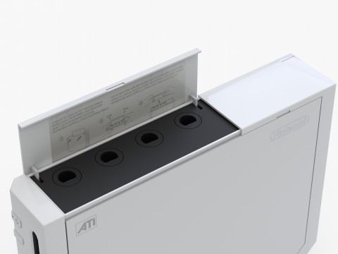 Nintendo Wii 3D 模型