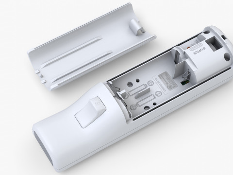 Nintendo Wii 3D 模型