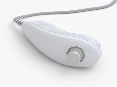 Nintendo Wii 3D 模型