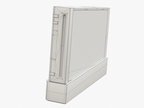 Nintendo Wii 3D 模型