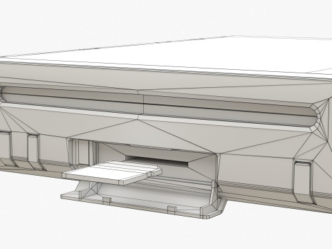 Nintendo Wii 3D 模型