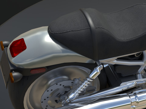 Harley Davidson V-Rod VRSC Gameready 3Dモデル