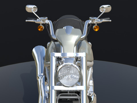 Harley Davidson V-Rod VRSC Gameready 3Dモデル