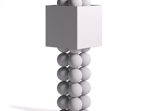 Atalaya Table Lamp by Cristian Mohaded 3Dモデル