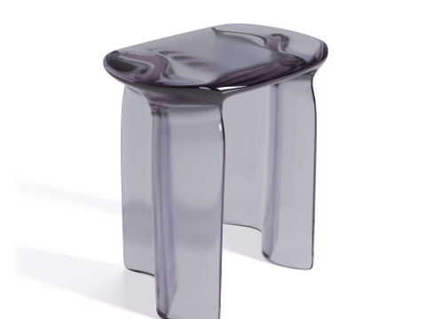 New Wave Side tables by Lukas Cober 3D 模型