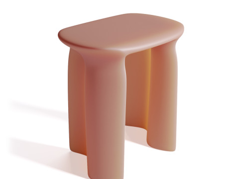 New Wave Side tables by Lukas Cober 3D 模型