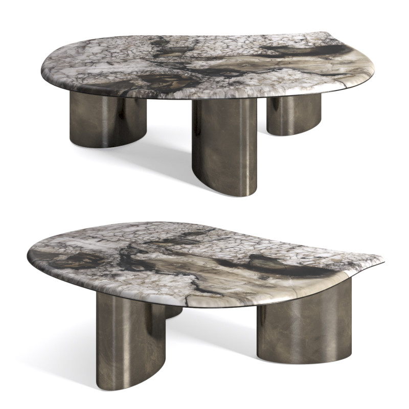 Teshima coffee table by Gianluca Pacchioni Modelo 3D .c4d .max .obj .3ds .fbx .stl .blend