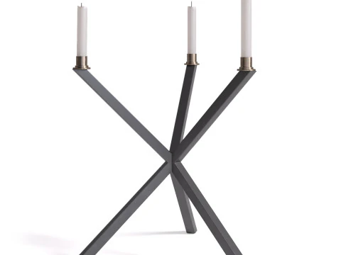Tripod Candleholder by NEB 3D Model