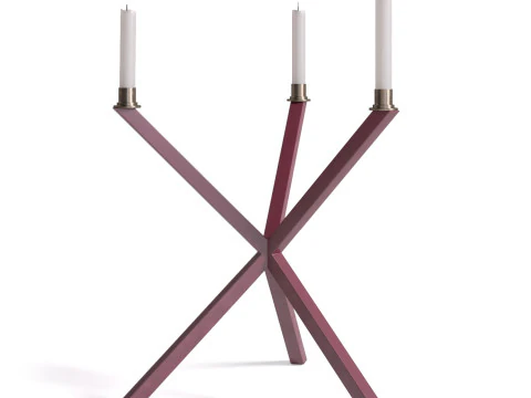 Tripod Candleholder by NEB 3D Model