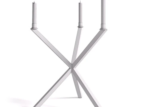 Tripod Candleholder by NEB 3D Model