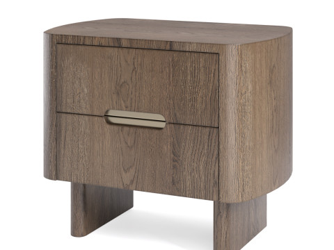 Lettos Bedside Table by Liang Eimil 3D Model