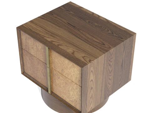Radnor Bedside Table by SOHO HOME 3D Model