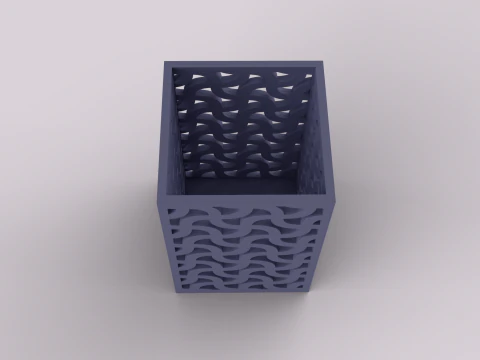 Decorative Box V1 3D Print Model