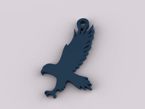 Safari Theme Keychain 3D Print Model