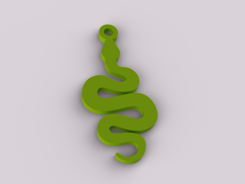 Safari Theme Keychain Modelo de impresión 3D