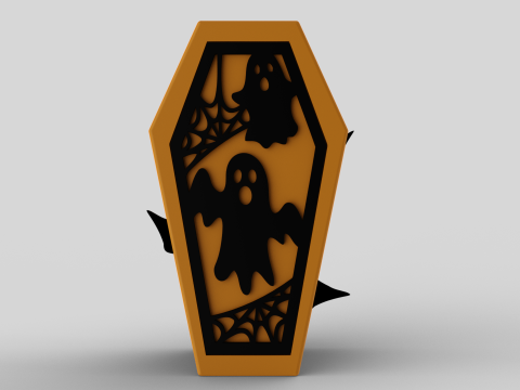 Halloween Themed Pen Holder 3D 프린트 모델