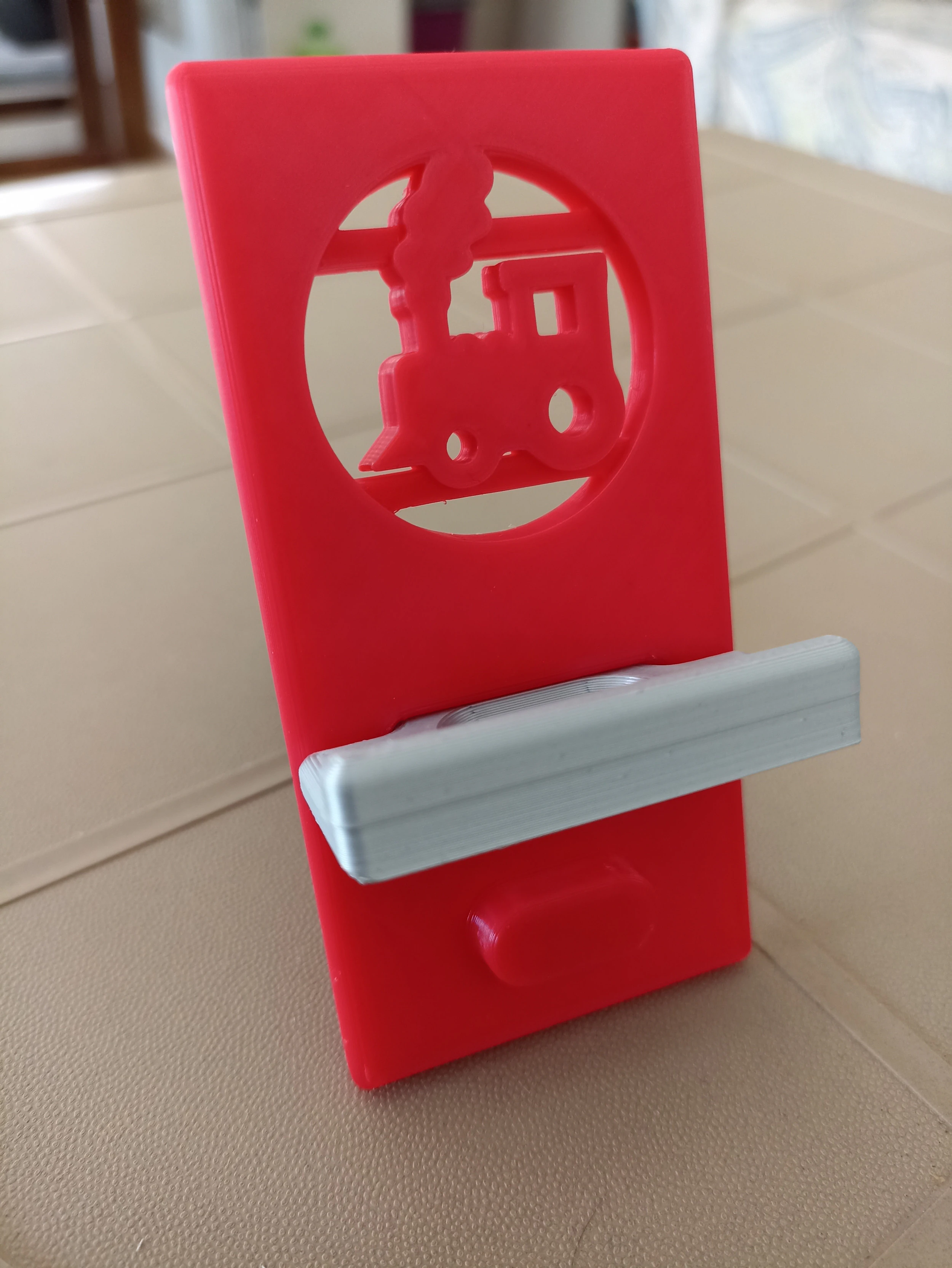 PERSONALIZED PORTABLE PHONE STAND 3D Print Model .c4d .max .obj .3ds .fbx .stl .blend