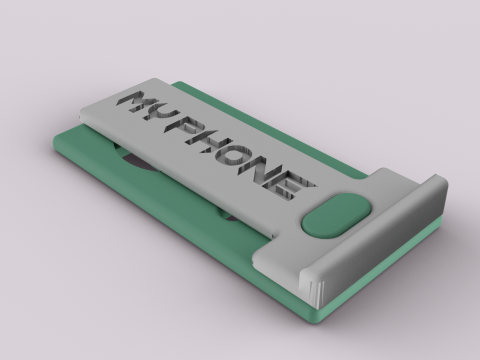 PERSONALIZED PORTABLE PHONE STAND 3Dプリントモデル