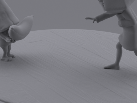 SIX DIORAMA LITTLE NIGHTMARES 3D 모델