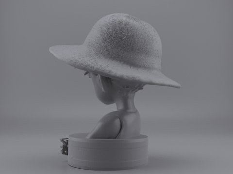 LITTLE LUFFY BUST 3D Model