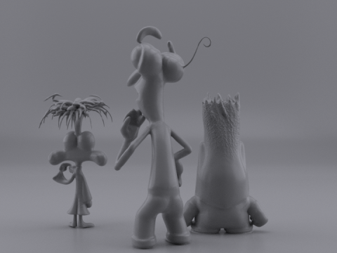 SET CHARACTERS OF INSIDE OUT 2 Model 3D