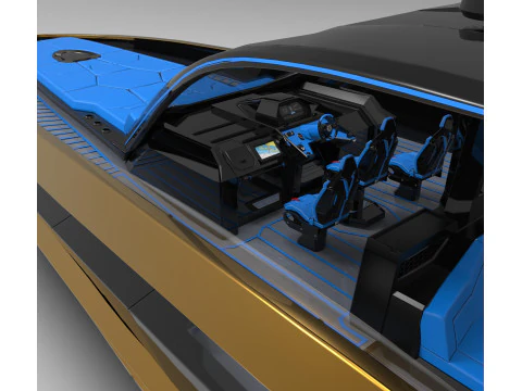 Tecnomar 63 Modello 3D