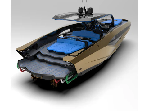 Tecnomar 63 Modello 3D