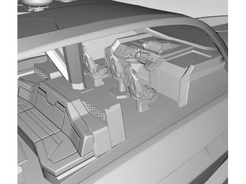 Tecnomar 63 Modello 3D