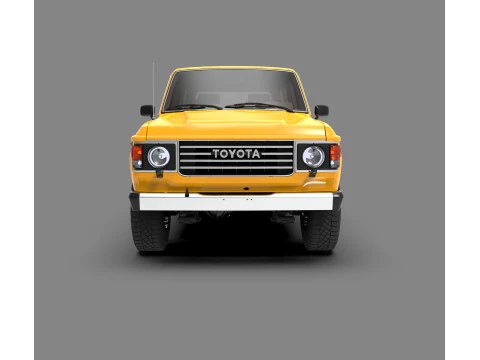 Toyota Land Cruiser FJ60 1980 Modello 3D