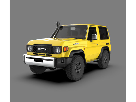 Toyota Land Cruiser J71 2024 3D Model