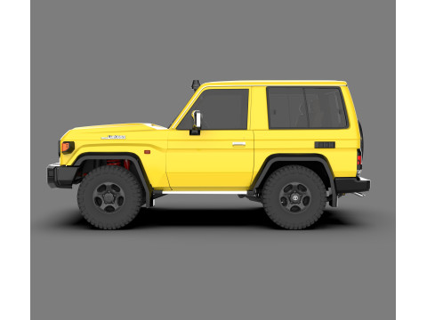 Toyota Land Cruiser J71 2024 3D Model