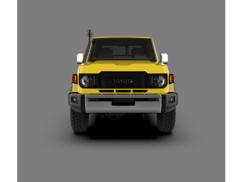 Toyota Land Cruiser J71 2024 3D Model