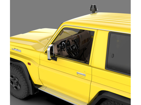 Toyota Land Cruiser J71 2024 3D Model