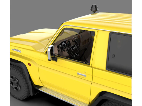 Toyota Land Cruiser J71 2024 Modelo 3D