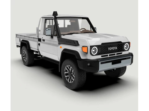 Toyota Land Cruiser J79 cabina singola 2024 Modello 3D