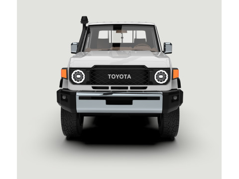 Toyota Land Cruiser J79 single cab 2024 Modello 3D