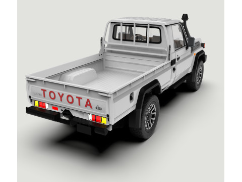 Toyota Land Cruiser J79 single cab 2024 Modello 3D