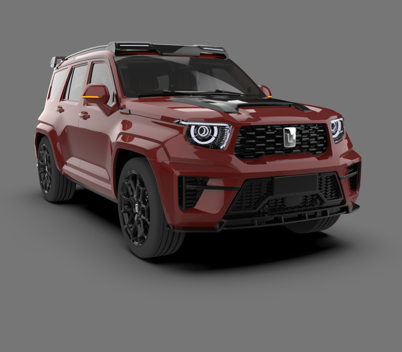 Great Wall Tank 700 Hi4-T 3D मॉडल .c4d .max .obj .3ds .fbx .stl .blend