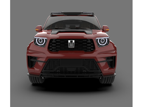 Great Wall Tank 700 Hi4-T 3D मॉडल