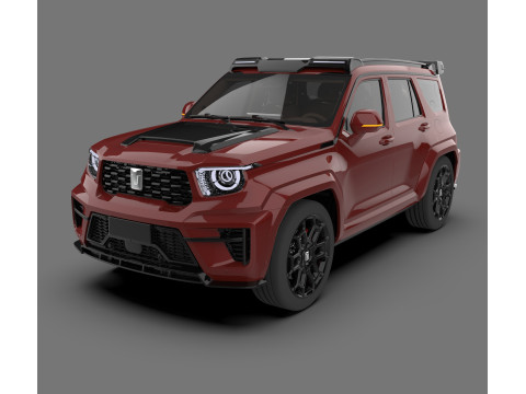Great Wall Tank 700 Hi4-T 3D मॉडल