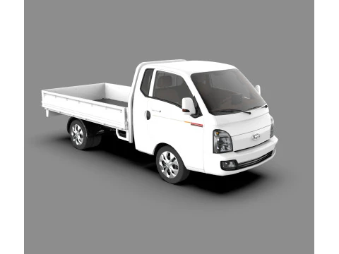 Hyundai Porter II Cargo Truck 3D Model