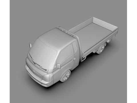 Hyundai Porter II Cargo Truck 3D Модель