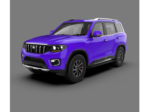 Mahindra Scorpio-N 2022 3D Модель