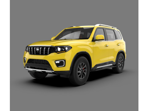 Mahindra Scorpio-N 2022 3D Model