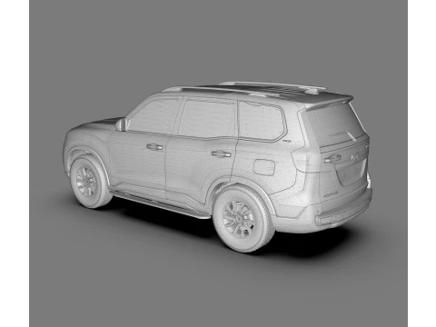 Mahindra Scorpio-N 2022 3D Model